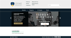 Desktop Screenshot of edime.edu.co